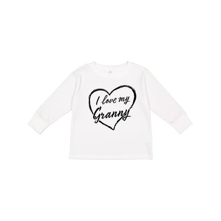 Inktastic I Love My Granny in Black Chalk Heart Boys or Girls Long Sleeve Toddler T-Shirt
Inktastic I Love My Granny in Black Chalk Heart Boys or Girls Long Sleeve Toddler T-Shirt