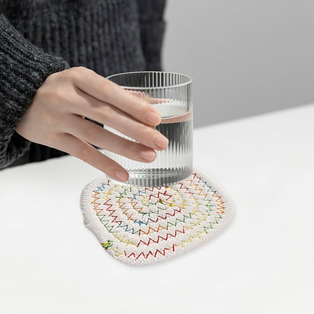Kitchen Holders Trivets Cotton Thread Weave Hot Pot Holders Hot Pads Hot Mats Spoon Rest For Cooking And Baking Bottle Glass
Kitchen Holders Trivets Cotton Thread Weave Hot Pot Holders Hot Pads Hot Mats Spoon Rest For Cooking And Baking Bottle Glass