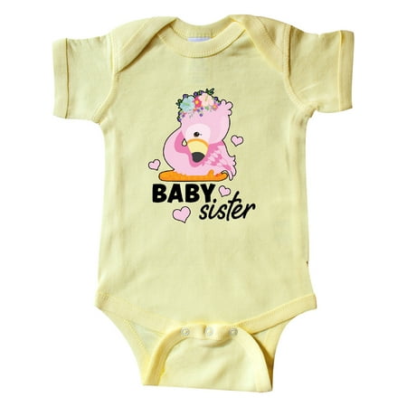 Inktastic Cute Flamingo Baby Sister with Hearts Gift Baby Boy or Baby Girl Bodysuit
Inktastic Cute Flamingo Baby Sister with Hearts Gift Baby Boy or Baby Girl Bodysuit