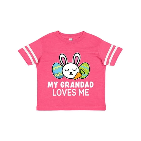 Inktastic My Grandad Loves Me with Bunny and Easter Eggs Gift Toddler Boy or Toddler Girl T-Shirt
Inktastic My Grandad Loves Me with Bunny and Easter Eggs Gift Toddler Boy or Toddler Girl T-Shirt