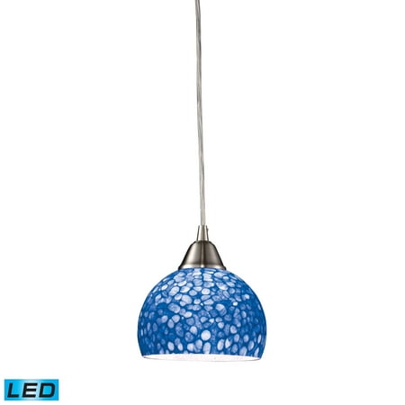 Elk Home Cira 6 Wide 1-Light Pendant - Satin Nickel (LED)