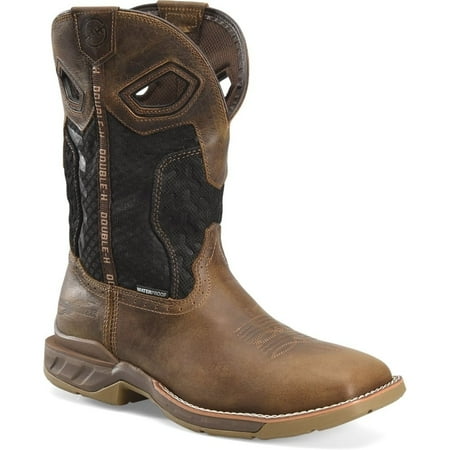 Double-H Boots Men s Zenon 11� Waterproof Square Toe Roper Non-Metallic Soft Toe Work Boot Black - DH5376
Double-H Boots Men s Zenon 11� Waterproof Square Toe Roper Non-Metallic Soft Toe Work Boot Black - DH5376