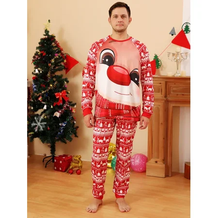 Cute Girls Pajamas Set With Deer Pattern For Girls Aged 1-10 Years Old Christmas
Cute Girls Pajamas Set With Deer Pattern For Girls Aged 1-10 Years Old Christmas