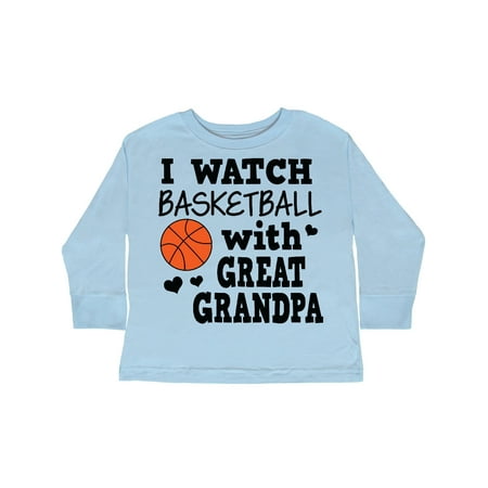 Inktastic I Watch Basketball with Great Grandpa Gift Toddler Boy Girl Long Sleeve T-Shirt
Inktastic I Watch Basketball with Great Grandpa Gift Toddler Boy Girl Long Sleeve T-Shirt