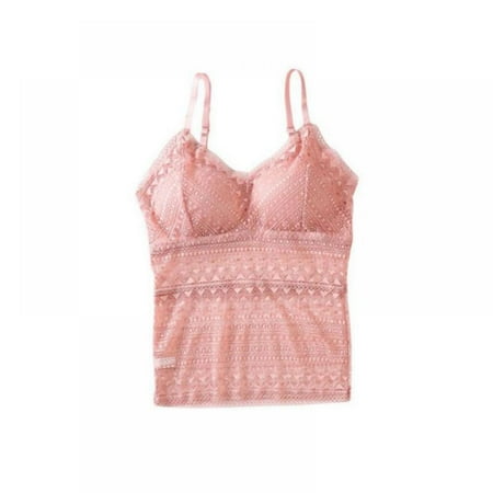 Xmarks Women s Signature Lace Classic Camisole Lace Longline Bralette Padded Wirefree Bra Pink Top
Xmarks Women s Signature Lace Classic Camisole Lace Longline Bralette Padded Wirefree Bra Pink Top