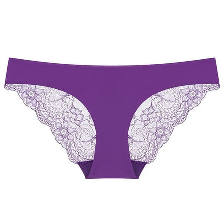 COBKK Panties For Women Designer 1Pc Sexy Ladies Low-Rise Transparent Lace Panties Breathable Quality Underpants Womens Underwear Seamless Navy M
COBKK Panties For Women Designer 1Pc Sexy Ladies Low-Rise Transparent Lace Panties Breathable Quality Underpants Womens Underwear Seamless Navy M