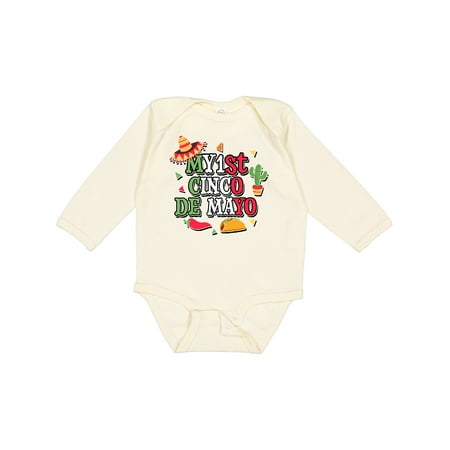 Inktastic My 1st Cinco De Mayo with Sombrero Red Chili Pepper Taco and Cactus Gift Baby Boy or Baby Girl Long Sleeve Bodysuit
Inktastic My 1st Cinco De Mayo with Sombrero Red Chili Pepper Taco and Cactus Gift Baby Boy or Baby Girl Long Sleeve Bodysuit