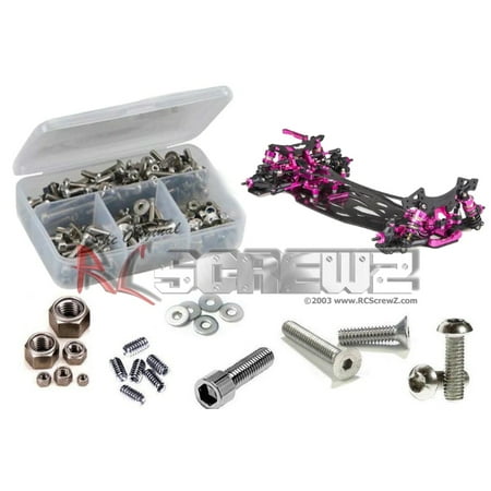 RCScrewZ 3 Racing Sakura FF 2014 Stainless Steel Screw Kit - 3rac008