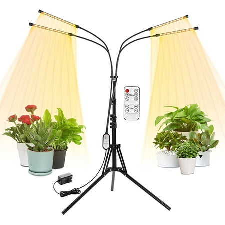iPower Grow Light for Indoor Plants - Upgraded Version 108 LED Lamps 4/8/12H Timer 10 Dimmable Level Adjustable Gooseneck
iPower Grow Light for Indoor Plants - Upgraded Version 108 LED Lamps 4/8/12H Timer 10 Dimmable Level Adjustable Gooseneck