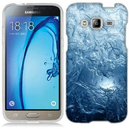 [해외] MUNDAZE Mundaze Blue Ice Phone Case Cover for Samsung Galaxy J1 2016 Amp 2