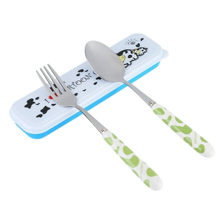 OTVIAP Stainless Steel Tableware Kitchen Flatware Tableware 2 PCS Stainless Steel Knife Fork Spoon Kitchen Flatware Tableware With Box Children Set
OTVIAP Stainless Steel Tableware Kitchen Flatware Tableware 2 PCS Stainless Steel Knife Fork Spoon Kitchen Flatware Tableware With Box Children Set
