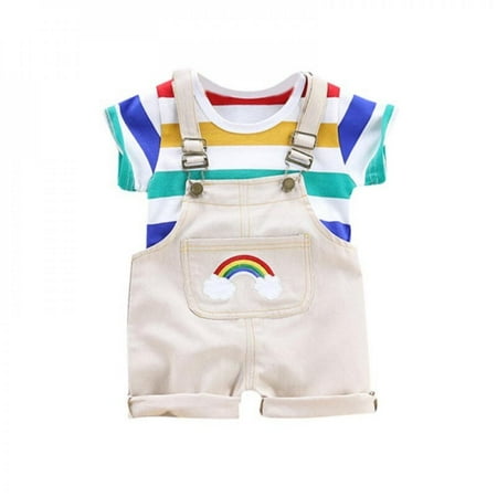 Clearance!Toddler Baby Boys Gentleman Suits Kids Short Sleeve Color Stipe Outfits T-Shirt+Bib Short Pants Overalls Clothes Set
Clearance!Toddler Baby Boys Gentleman Suits Kids Short Sleeve Color Stipe Outfits T-Shirt+Bib Short Pants Overalls Clothes Set