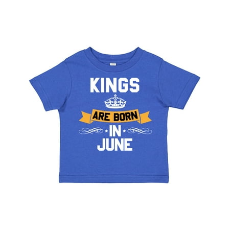 Inktastic Kings Are Born in June Gift Toddler Boy or Toddler Girl T-Shirt
Inktastic Kings Are Born in June Gift Toddler Boy or Toddler Girl T-Shirt