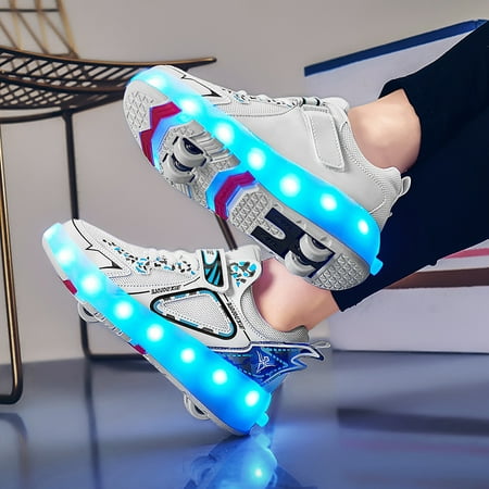 Girls Roller Skates Rechargeable LED Flash Skateboard Shoes With Lights 4 Wheels Skates Outdoor Sports Equipment
Girls Roller Skates Rechargeable LED Flash Skateboard Shoes With Lights 4 Wheels Skates Outdoor Sports Equipment