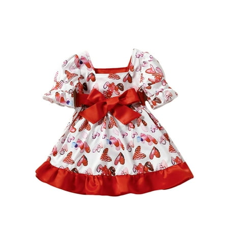 Baby Girls Dress Puff Sleeve Big Waist Bow Ruffle High Waist Dress Cozy Square Neck Princess Dress
Baby Girls Dress Puff Sleeve Big Waist Bow Ruffle High Waist Dress Cozy Square Neck Princess Dress