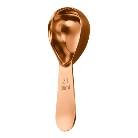 lulshou Kitchen Appliances 30mL Stainless Steel Color Contrast Thickened Coffee Spoon With Graduated Measuring Spoon
lulshou Kitchen Appliances 30mL Stainless Steel Color Contrast Thickened Coffee Spoon With Graduated Measuring Spoon