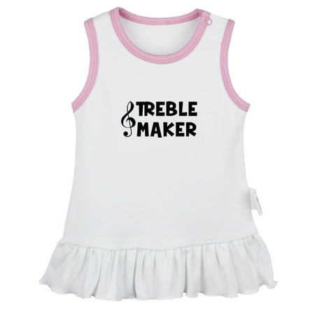 Treble Maker Funny Dresses For Baby Newborn Babies Skirts Infant Princess Dress 0-24M Kids Graphic Clothes (White Sleeveless Dresses 12-18 Months)
Treble Maker Funny Dresses For Baby Newborn Babies Skirts Infant Princess Dress 0-24M Kids Graphic Clothes (White Sleeveless Dresses 12-18 Months)