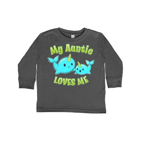 Inktastic My Auntie loves me- cute narwhal Gift Toddler Boy or Toddler Girl Long Sleeve T-Shirt
Inktastic My Auntie loves me- cute narwhal Gift Toddler Boy or Toddler Girl Long Sleeve T-Shirt