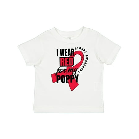 Inktastic I Wear Red for My Poppy Stroke Awareness Gift Toddler Boy or Toddler Girl T-Shirt
Inktastic I Wear Red for My Poppy Stroke Awareness Gift Toddler Boy or Toddler Girl T-Shirt