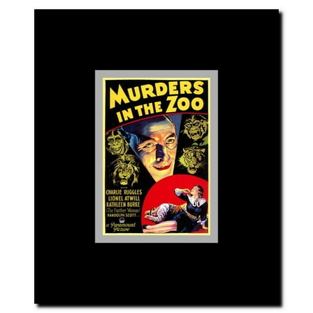 Murders in the Zoo Framed Movie Poster