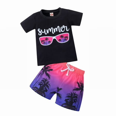 Baby Girl Clothes Set Vacation Style Set Summer Letter Prints 0 To 3 Years 6-9 Month Boy Clothes Kids Pants Boys
Baby Girl Clothes Set Vacation Style Set Summer Letter Prints 0 To 3 Years 6-9 Month Boy Clothes Kids Pants Boys