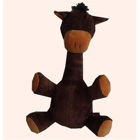Best Pet Supplies PT25-S Plush and Squeaky Horse Toy - Small