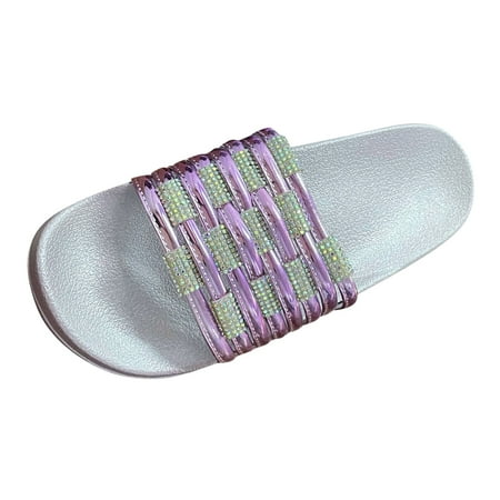 ZIZOCWA Slide Wedges Sandals Pool Sandals Women Fashion Summer Women Slippers Flat Bottom Thick Sole Open Toe Breathable Comfort Shiny Rhinestone Casu 7.5
ZIZOCWA Slide Wedges Sandals Pool Sandals Women Fashion Summer Women Slippers Flat Bottom Thick Sole Open Toe Breathable Comfort Shiny Rhinestone Casu 7.5
