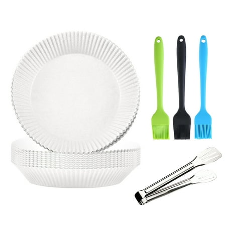 Eyicmarn Air Fryer Paper Liners 30 Pcs/50 Pcs Disposable Non-Stick Baking Liner Papers without Hole for Microwave Oven
Eyicmarn Air Fryer Paper Liners 30 Pcs/50 Pcs Disposable Non-Stick Baking Liner Papers without Hole for Microwave Oven