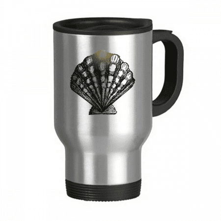 Scallop Marine Life Black Illustration Travel Mug Flip Lid Stainless Steel Cup Car Tumbler Thermos
Scallop Marine Life Black Illustration Travel Mug Flip Lid Stainless Steel Cup Car Tumbler Thermos
