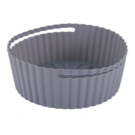 Soft Cooking Reusable Grill Pot Tray Baking Basket For Air Fryer Replacement Liners Foldable Silicone Pot GREY 7.5INCH
Soft Cooking Reusable Grill Pot Tray Baking Basket For Air Fryer Replacement Liners Foldable Silicone Pot GREY 7.5INCH