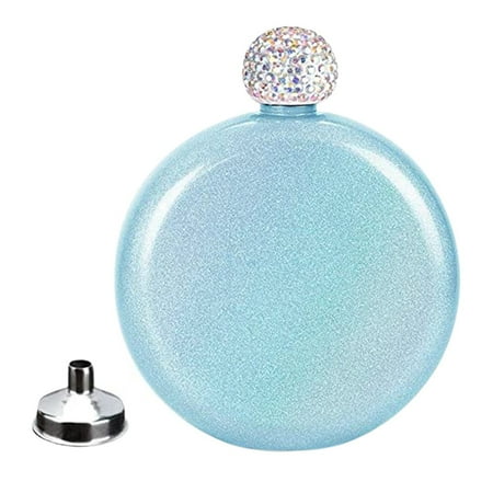 Cute Liquor Flask for Women Pretty Glitter Coating Whiskey Steel Flasks Shining Rhinestone Cap 5 Oz 4
Cute Liquor Flask for Women Pretty Glitter Coating Whiskey Steel Flasks Shining Rhinestone Cap 5 Oz 4