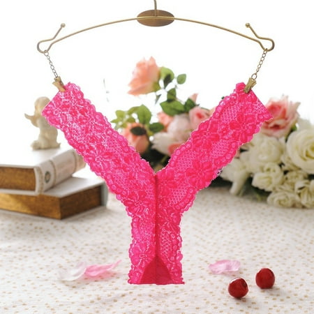 Knosfe Women s Breathable Low Rise Thong G-String Soft Underwear Lace Seamless Stretch Panties
Knosfe Women s Breathable Low Rise Thong G-String Soft Underwear Lace Seamless Stretch Panties