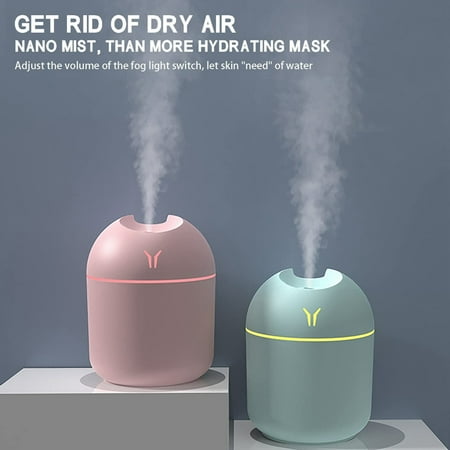 250ML Mini Humidifier USB Personal Desktop Humidifier Oil Diffuser for Car Home with LED Night Lamp A
250ML Mini Humidifier USB Personal Desktop Humidifier Oil Diffuser for Car Home with LED Night Lamp A