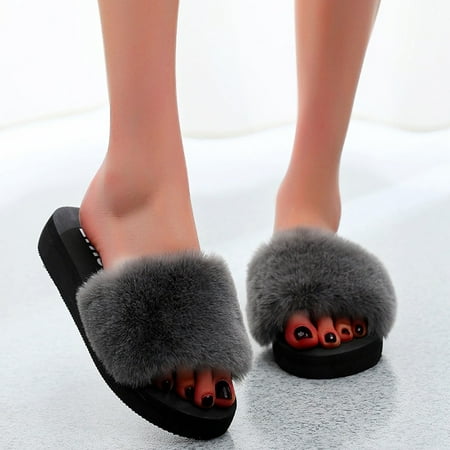 SQUARE CARMEN Fashion Indoor Outdoor Women Slip-on Open Toe Flat Warm Winter Slipper Shoes Gray 38
SQUARE CARMEN Fashion Indoor Outdoor Women Slip-on Open Toe Flat Warm Winter Slipper Shoes Gray 38