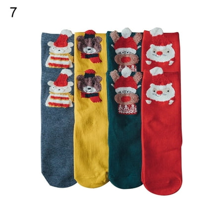 harmtty 4 Pairs Christmas Socks Anti-skid Keep Warm Santa Print New Year Striped Warm Floor Socks for Winter
harmtty 4 Pairs Christmas Socks Anti-skid Keep Warm Santa Print New Year Striped Warm Floor Socks for Winter