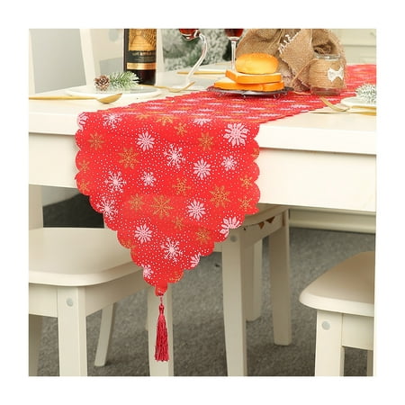 Christmas Decorative Table Runners Linen Table Cloth with Tassel Dining Table Decoration for Festival
Christmas Decorative Table Runners Linen Table Cloth with Tassel Dining Table Decoration for Festival