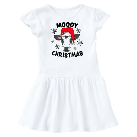 Inktastic Moooy Christmas with Cute Holstein Cow and Snowflakes Gift Toddler Girl Dress
Inktastic Moooy Christmas with Cute Holstein Cow and Snowflakes Gift Toddler Girl Dress