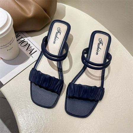 Cuhas Wide Sandals for Women SlippersLadies Sandals And Slippers Dual-purpose Wedges With Square toe Soft Sole
Cuhas Wide Sandals for Women SlippersLadies Sandals And Slippers Dual-purpose Wedges With Square toe Soft Sole
