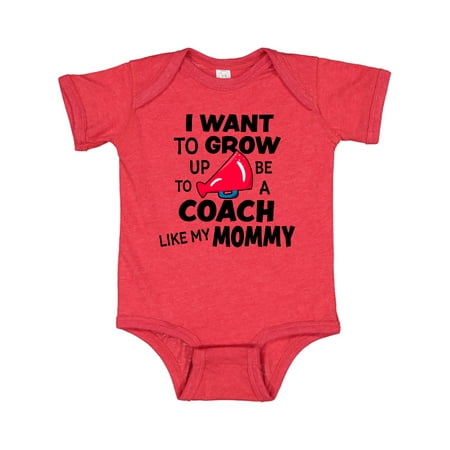 Inktastic I Want To Grow up To Be a Coach Like My Mommy Gift Baby Boy or Baby Girl Bodysuit
Inktastic I Want To Grow up To Be a Coach Like My Mommy Gift Baby Boy or Baby Girl Bodysuit