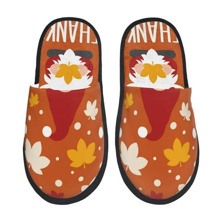Sigee Happy Thanksgiving Three Gnomes for Cozy Furry Slippers Super Soft Indoor and Outdoor Use Non-Slip Sole Slip On House Slippers-Medium
Sigee Happy Thanksgiving Three Gnomes for Cozy Furry Slippers Super Soft Indoor and Outdoor Use Non-Slip Sole Slip On House Slippers-Medium