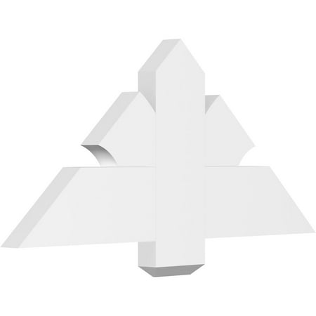 36 W x 16 1/2 H x 2 D x 6 F 11/12 Pitch Redmond Architectural Grade PVC Gable Bracket
36 W x 16 1/2 H x 2 D x 6 F 11/12 Pitch Redmond Architectural Grade PVC Gable Bracket