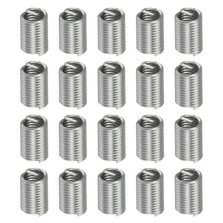 Uxcell M3 x 0.5 3D 9mm 304 Stainless Steel Wire Thread Insert Threaded Sleeve 20 Pack
Uxcell M3 x 0.5 3D 9mm 304 Stainless Steel Wire Thread Insert Threaded Sleeve 20 Pack