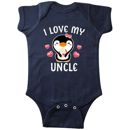 Inktastic I Love My Uncle with Cute Penguin and Hearts Gift Baby Girl Bodysuit
Inktastic I Love My Uncle with Cute Penguin and Hearts Gift Baby Girl Bodysuit
