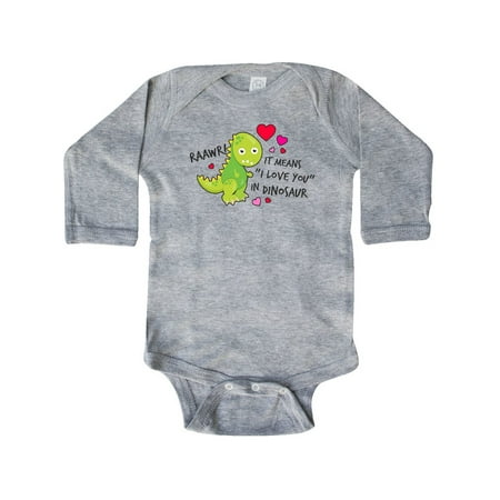 Inktastic I love you in Dinosaur! RAAWR with Hearts Gift Baby Boy or Baby Girl Long Sleeve Bodysuit
Inktastic I love you in Dinosaur! RAAWR with Hearts Gift Baby Boy or Baby Girl Long Sleeve Bodysuit