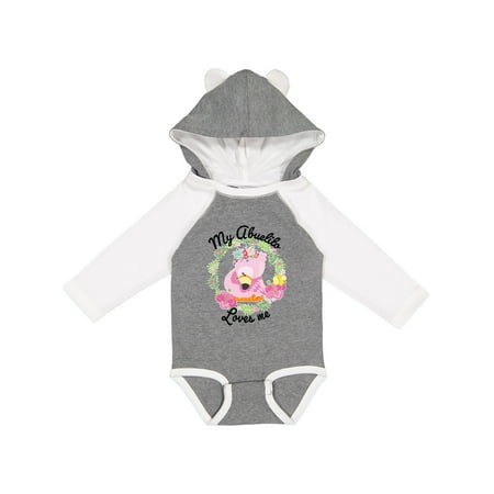 Inktastic Baby Flamingo My Abuelito Loves Me with Flower Wreath Gift Baby Boy or Baby Girl Long Sleeve Bodysuit
Inktastic Baby Flamingo My Abuelito Loves Me with Flower Wreath Gift Baby Boy or Baby Girl Long Sleeve Bodysuit