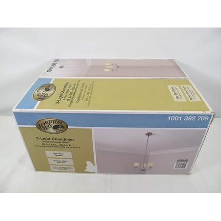 Codllyne 19706-000 Laurel Hill 3-Light Brushed Nickel Chandelier