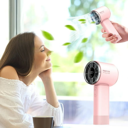 High Speed Handheld Fan Stepless Speed Control Ice Fan Portable Usb Rechargeable Small Fan
High Speed Handheld Fan Stepless Speed Control Ice Fan Portable Usb Rechargeable Small Fan