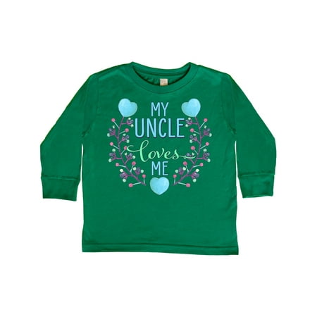 Inktastic My Uncle Loves Me with Flowers and Hearts Gift Toddler Boy or Toddler Girl Long Sleeve T-Shirt
Inktastic My Uncle Loves Me with Flowers and Hearts Gift Toddler Boy or Toddler Girl Long Sleeve T-Shirt