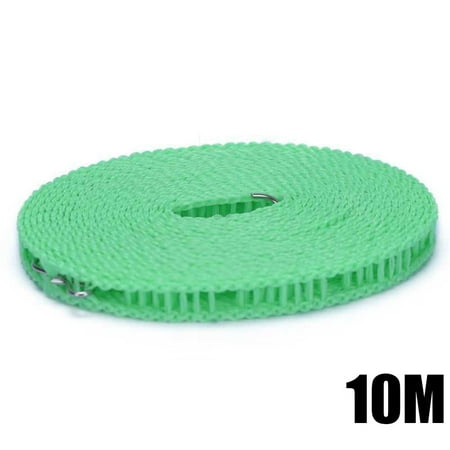 Nylon Clotheslines Hanging Rope Drying Clothes Dryer Non-slip Windproof for Outdoor 10 Meters
Nylon Clotheslines Hanging Rope Drying Clothes Dryer Non-slip Windproof for Outdoor 10 Meters