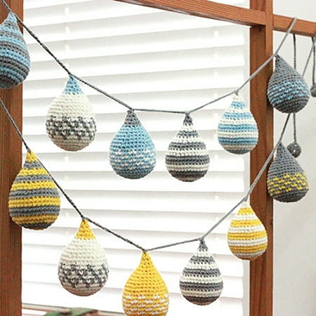 Hadanceo Nordic Hand-woven Knitted Cotton Water Drop Shape Pendant Wall Hanging Ornament
Hadanceo Nordic Hand-woven Knitted Cotton Water Drop Shape Pendant Wall Hanging Ornament